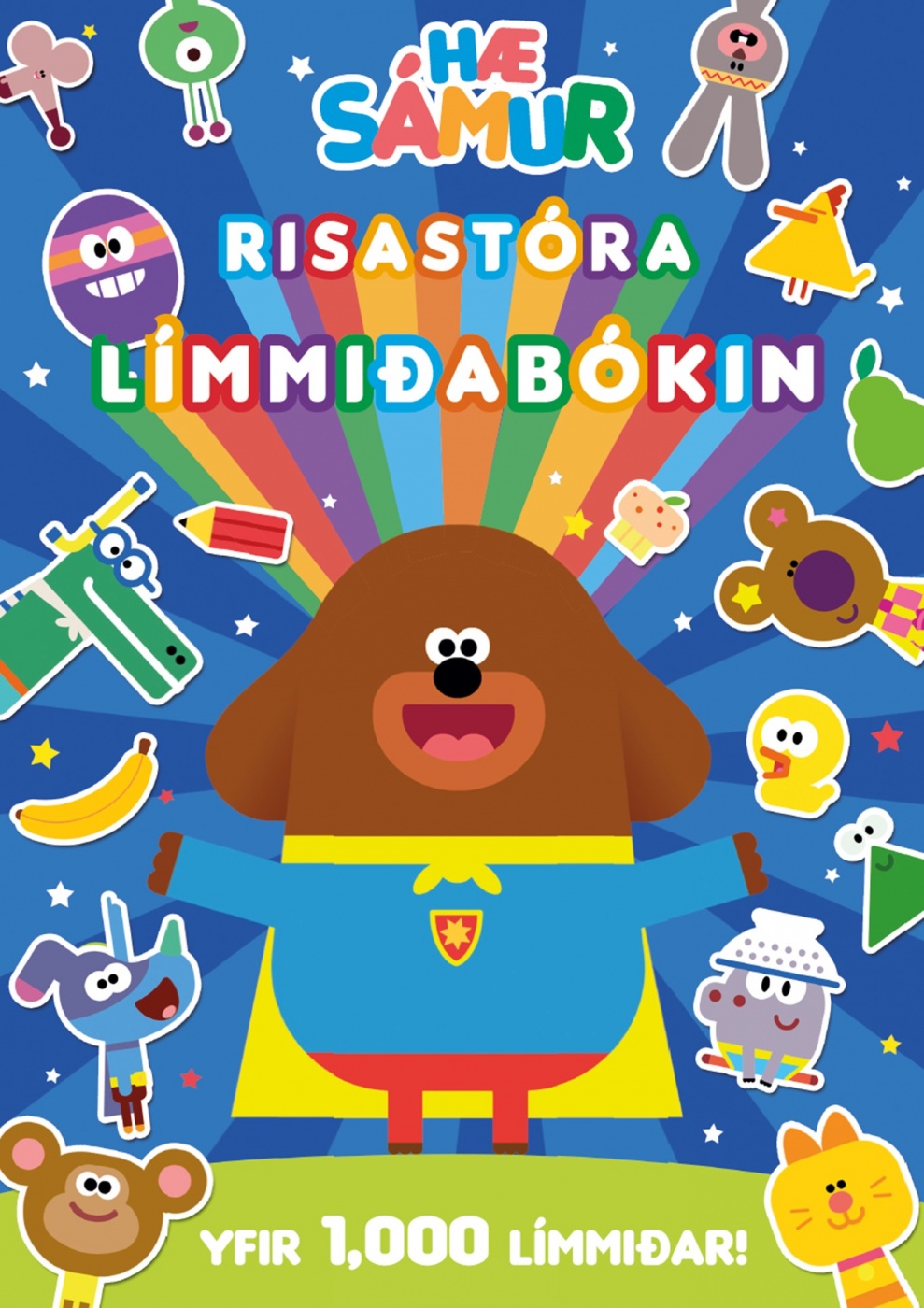 Hæ Sámur: Risastóra límmiðabókin